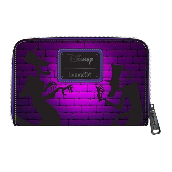 RARE NEW Loungefly The Princess & the Frog Dr. Facilier Glow in Dark Zip Wallet - Picture 4 of 8